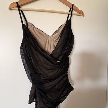 Body en dentelle noir Intimissimin