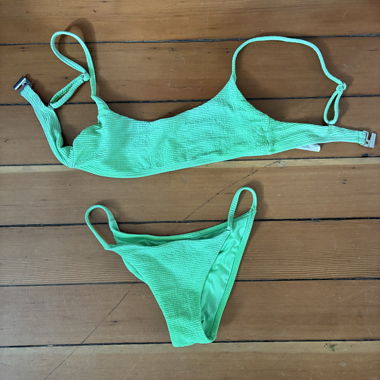 Ensemble de bikini vert