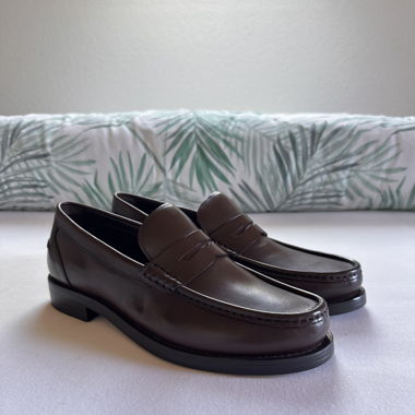 Leather Penny Loafers