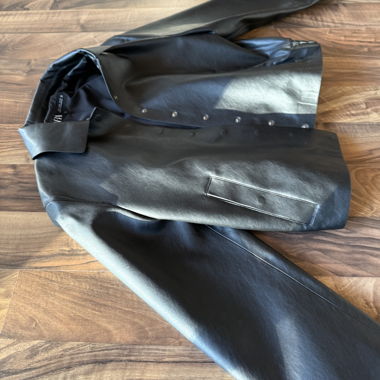 ZARA faux leather jacket black Size EUR M