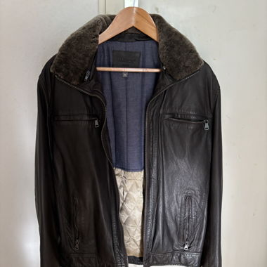 Lederjacke