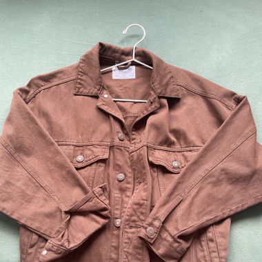Veste en jean de la marque BERSHKA- Taille XS