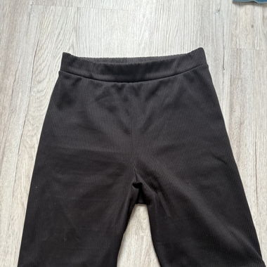 Schwarze Radlerhose