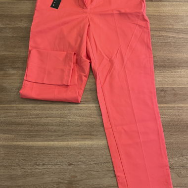 Sisley neon pink chinos size 38