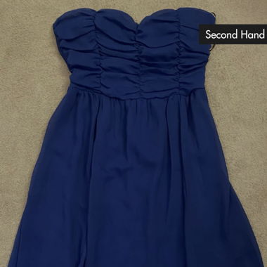Kleid blau