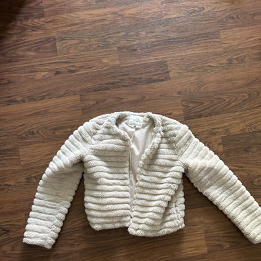 Plüschjacke