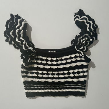Crop top en maille