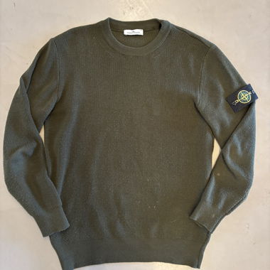 Stone Island Strickpullover khaki Grösse S