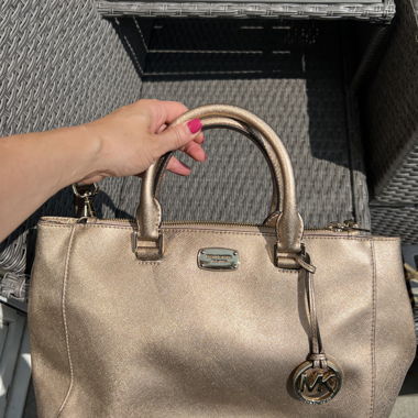 Sac doré Michael Kors