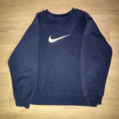 maglione nike vintage blu navy