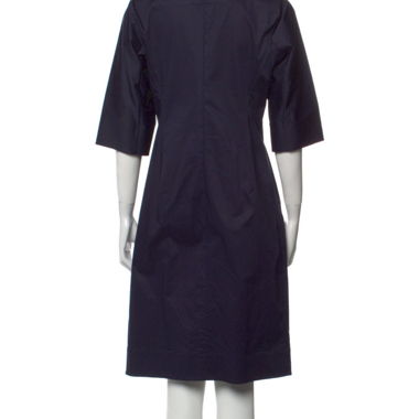 Jil Sander Abito dritto blu navy