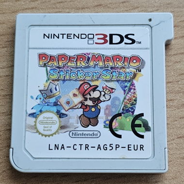 Paper Mario Sticker Star (3DS)