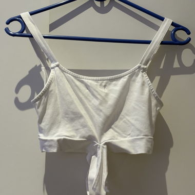 White Even&Odd Crop Top