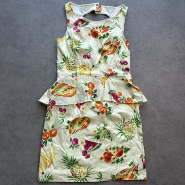 Betsey Johnson fruit dress