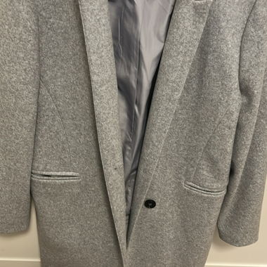 Grey Wool Coat