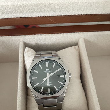 Casio Edifice Watch Green Dial