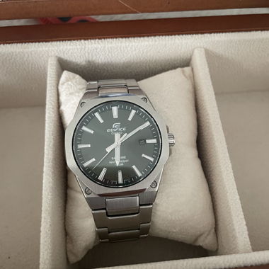 Casio Edifice Watch Green Dial