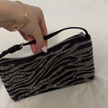 Clutch Glamour con strass