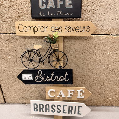 Panneau décoratif en bois