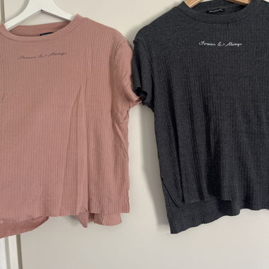 T-shirt a coste Terranova