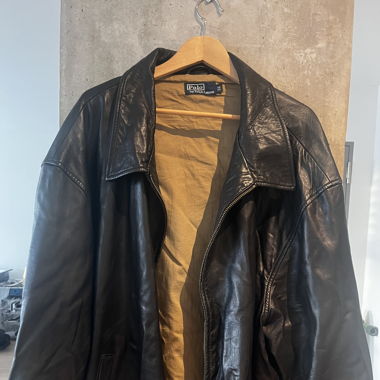 Lederjacke Polo Ralph Lauren Oversized