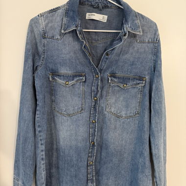 Chemise en jeans Zara