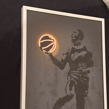 Michael Jordan Picture with frame