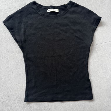 Schwarzes T-Shirt von Pull&Bear