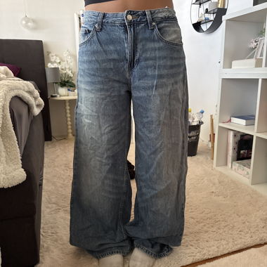 Weite Denim-Jeans