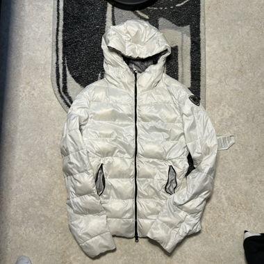 Weisse Blauer USA Jacke