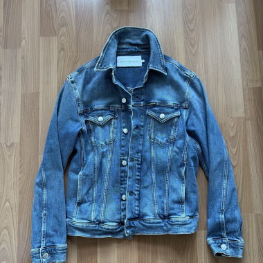Giacca denim Calvin Klein Jeans blu