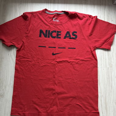 T-shirt rouge Nike, homme L, coupe Regular
