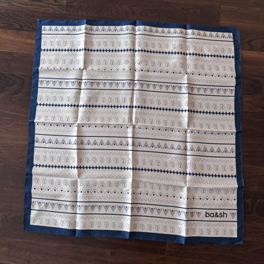 Ba&sh patterned lady scarf