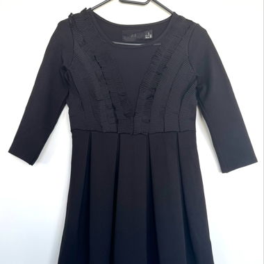 black mesh tunic H&M 36 S
