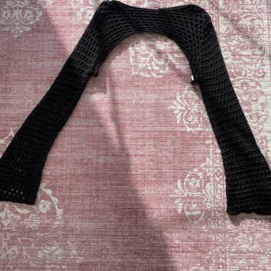 chrochet sleeve top