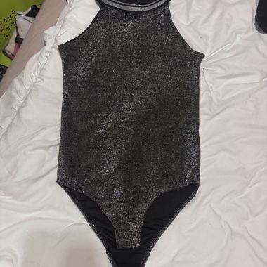 Body Nero Paillettes