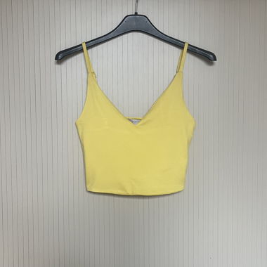 Nice Yellow Crop Top