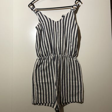 Striped jumpsuit 