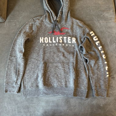 Hollister Grey Hoodie L