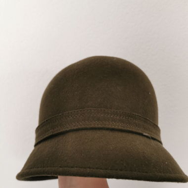 Olive wool cloche hat – San Diego Hat Co.