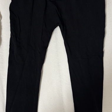 Leggings neri cropped Bershka