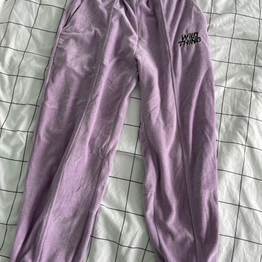 Pantalon d'entraînement lilas