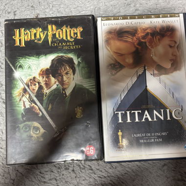 DVDs Harry Potter & Titanic