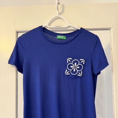 T-Shirt Marineblau