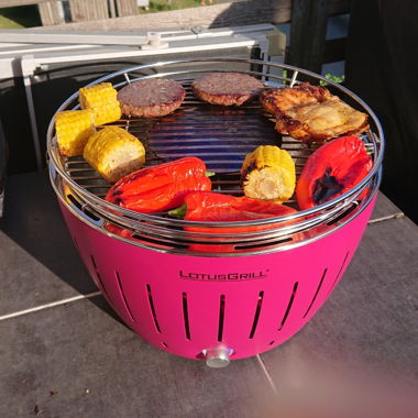 LotusGrill Original - Rauchfreier Holzkohlegrill