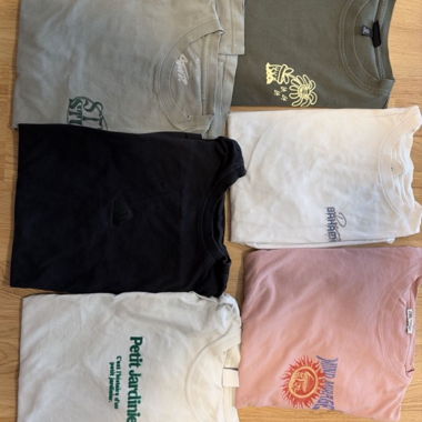 Set di 6 T-Shirt grafiche taglia M