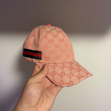 Casquette Gucci rose