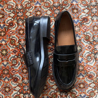 Black Loafers Size 37