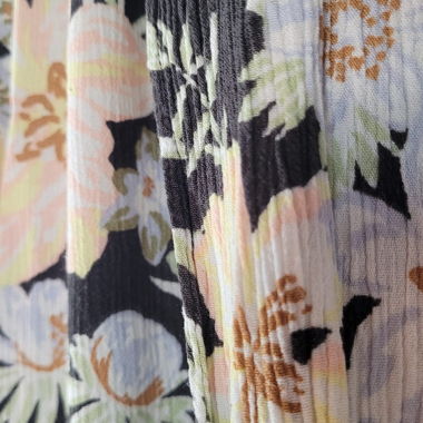 Pantalon d'Été Fluide à Motifs Floraux