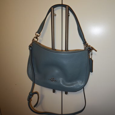 Borsa a tracolla Coach blu